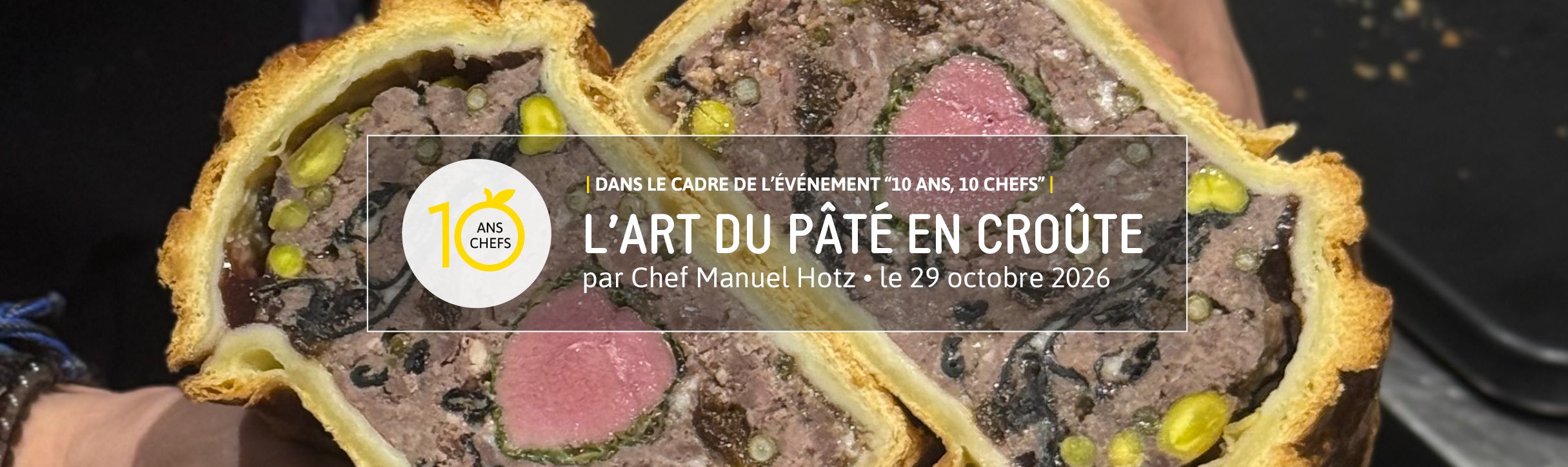 cours de cuisine paté en croute