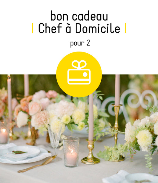 Bon cadeau «Chef à domicile»