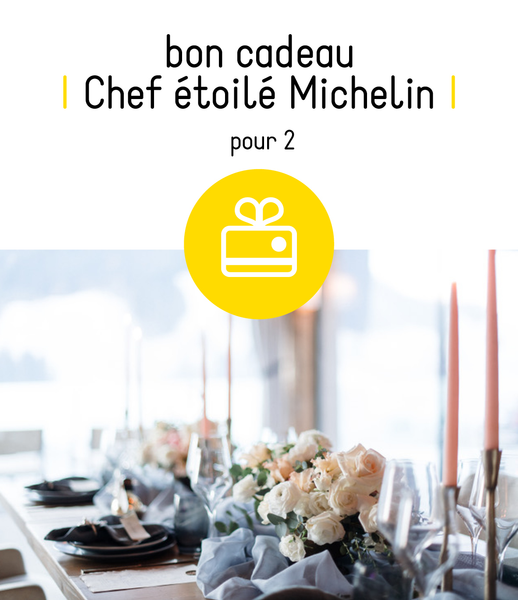 Gift card “ 1 Michelin Star Chef” for 2
